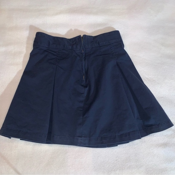 Gap Size 12 Navy Blue Uniform Pleated Skort Girls - Picture 5 of 8